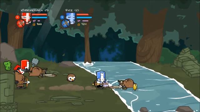 Castle Crashers - Random Guys Bro-op [Part 2] смотреть онлайн