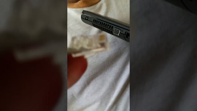 Connecting Ethernet cable on Lenovo laptop смотреть онлайн