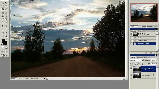 Фотошоп - Расширение динамического диапазона смотреть онлайн