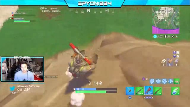 Sky Stalker Putting The Team On His Back (Fortnite Battle Royale) смотреть онлайн