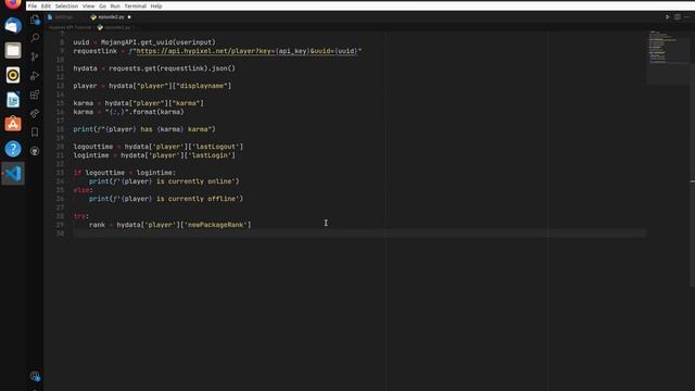 Hypixel API Tutorial | Online Status + Rank Display смотреть онлайн