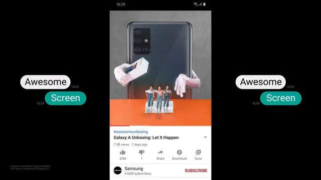 Samsung | The Awesome Galaxy A51 / Galaxy A71 смотреть онлайн