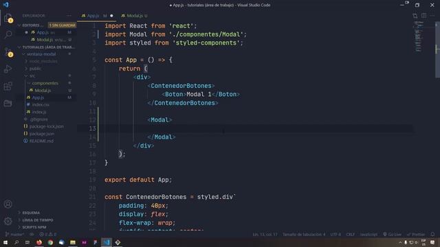React - Ventanas Modal Re-utilizables смотреть онлайн