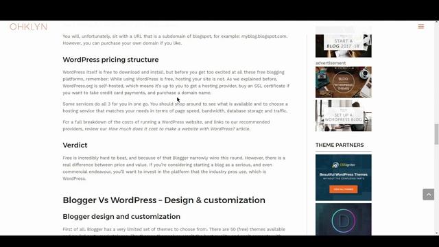 Blogger Vs WordPress | WordPress Vs Blogger Comparison [2018] смотреть онлайн