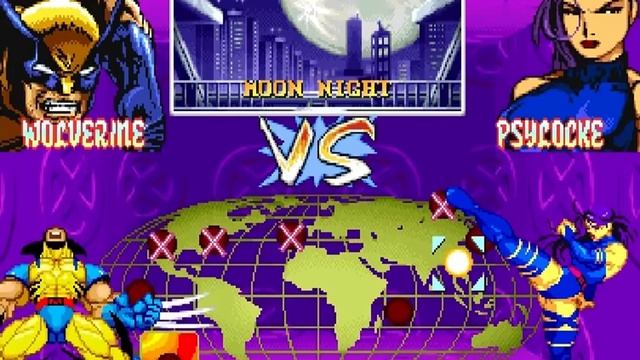 X-Men: Children of the Atom [PlayStation] смотреть онлайн