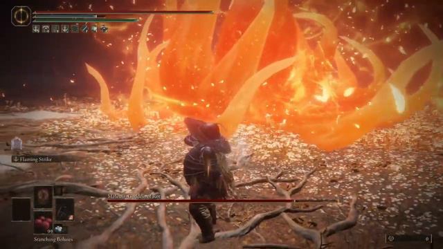 Flaming Strike Nightrider Glaive vs Malenia NG+ смотреть онлайн