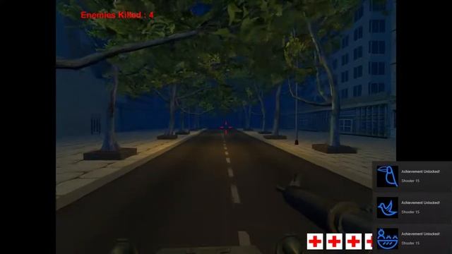 Drive By Hero: Zomies run to you and you shoot them смотреть онлайн