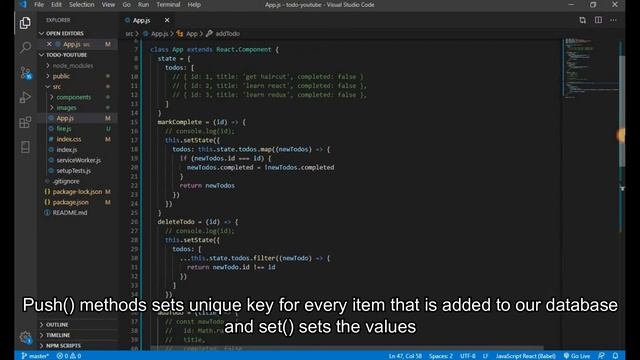 TodoApp | Firebase RealTime Database | Reactjs смотреть онлайн