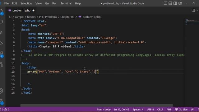Amazing | Learn PHP with 60+ Exercises for Web Development Chapter 01/10 Lec 08 смотреть онлайн