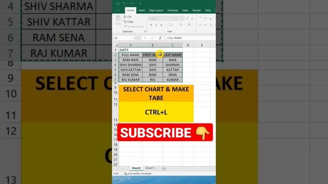 EXCEL SHORT CUT KEYS | CTRL + L смотреть онлайн