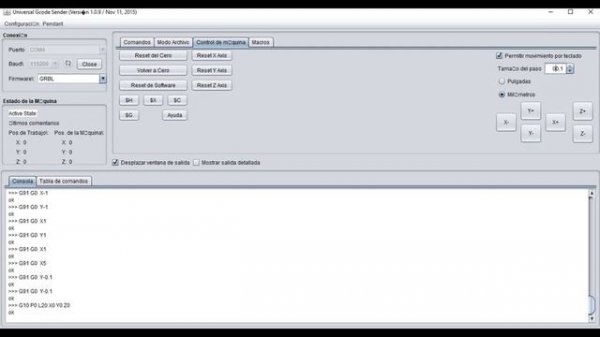 Tutorial Universal Gcode Sender
