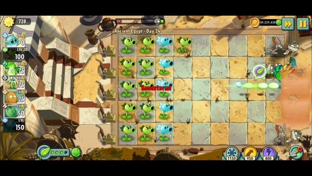 ПУТЬ ДОНАТЕРА. Растения против зомби 2 (Plants vs Zombies 2) Древний Египет (День 24) Egypt (Day 24 смотреть онлайн