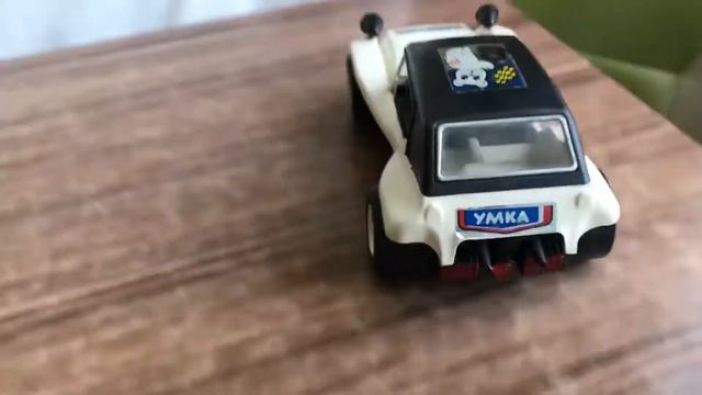 Электромеханическая игрушка -Не падающий автомобиль Умка.СССР.Редкость смотреть онлайн