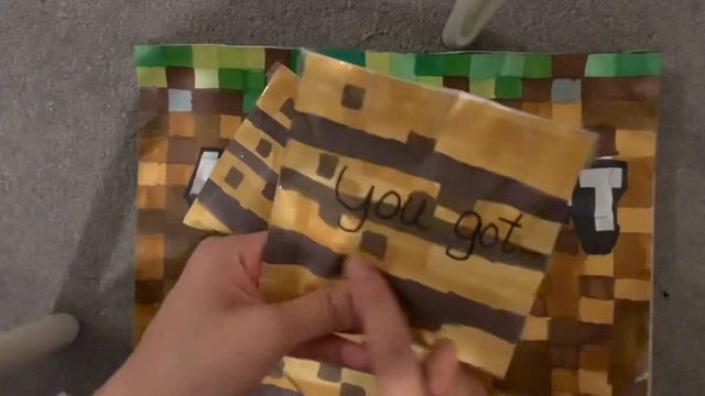 Minecraft blind bag смотреть онлайн