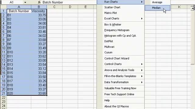 How to Create a Run Chart in Excel смотреть онлайн
