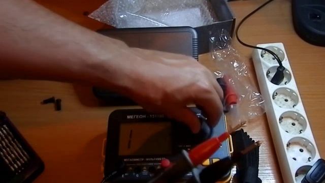 Мегаометр МЕГЕОН 131100 - подготовка к работе, как измерять смотреть онлайн