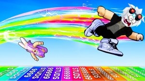 ПРОЛЕТЕЛ 1,000,000 МЕТРОВ В СИМУЛЯТОРЕ ЛЕТАЮЩИХ ГОНОК! ROBLOX Fly Race