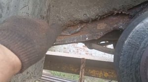 заварка дыр в передних лонжеронах лада гранта