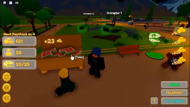 ROBLOX DINOSAUR ZOO TYCOON UNCOPYLOCKED [?]