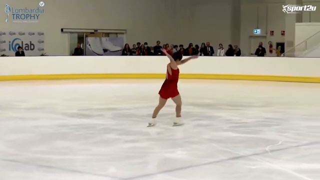 Kaori Sakamoto (JPN) Lombardia Trophy 2022 FS смотреть онлайн
