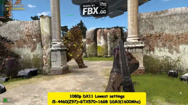 Serious Sam 4 - FPS Benchmark (1080p+Lowest+i5-4460+GTX570) смотреть онлайн