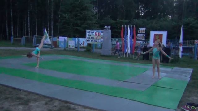 Спортивная акробатика СК "Темп" г. Балашиха. Спортивные сборы 2017 г. смотреть онлайн