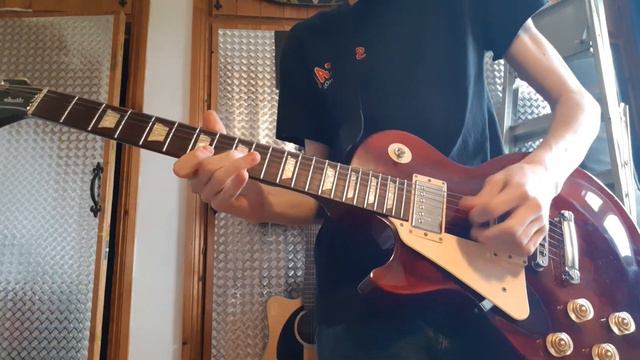 Thunderstruck solo cover - ACDC смотреть онлайн
