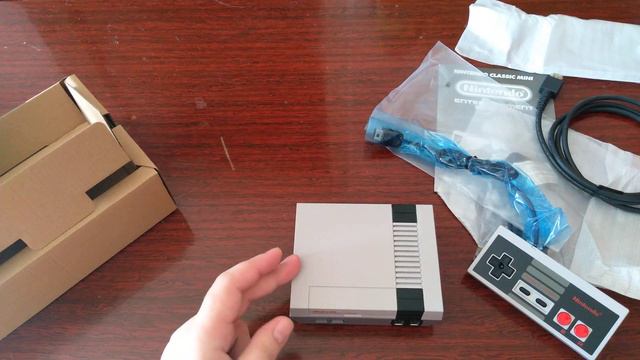 Распаковка игровой приставки Nintendo NES classic mini из магазина бытовой техники М.Видео.2 часть. смотреть онлайн