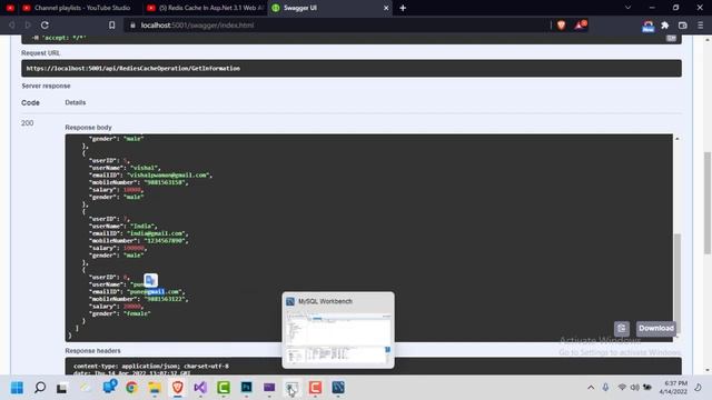 Delete data Into Redis Cache in Asp.Net Core 3.1 Web API Part - 5 In Hindi смотреть онлайн