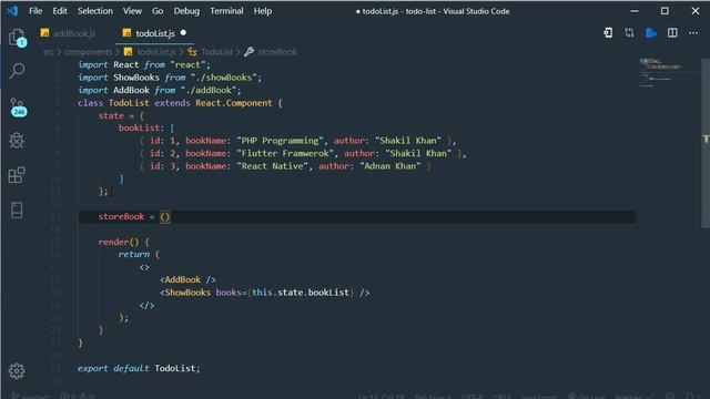 ReactJS Tutorial (21) Todo List Add Book [Urdu/Hindi] смотреть онлайн