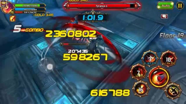 Kritika | White Knights | Android | Awakened Berserker | Tower of Tribulation Floor 19 смотреть онлайн
