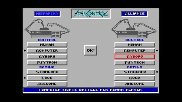 Star Control (1990) Accolade MS-DOS смотреть онлайн