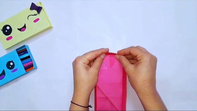 origami easy paper pencil box, paper pencil box, DIY paper pencil box смотреть онлайн