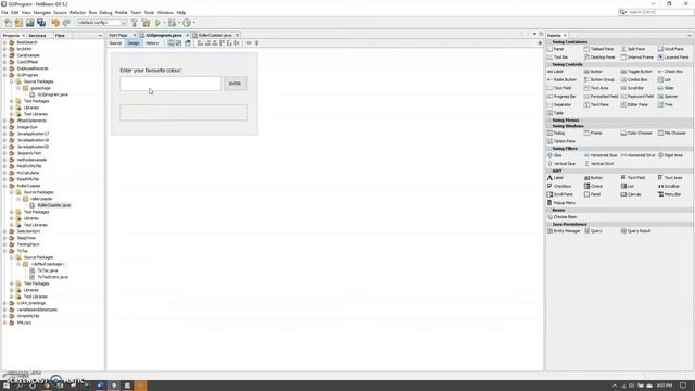 Intro to Java - Text Fields in GUI смотреть онлайн