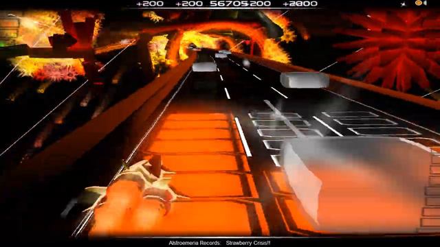 Audiosurf: Alstroemeria Records - Strawberry Crisis!! смотреть онлайн