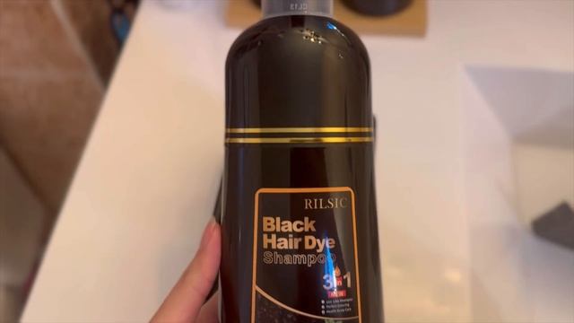 Black Hair Dye Shampoo - #hairdye #shampoo