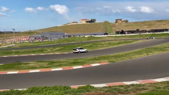 K20 HONDA CRX TURN 2 @ LUDDENHAM RACEWAY