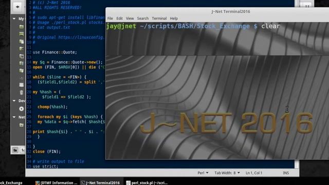 Saving Output Of Perl Script To File Script Example For Stocks On Linux смотреть онлайн
