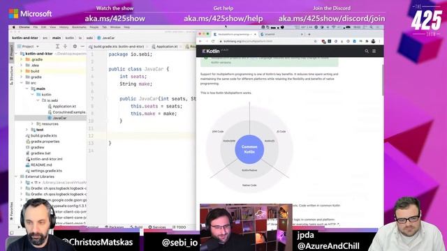 Today @sebi_io teaches us kotlin! смотреть онлайн