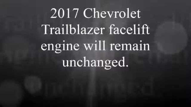 Chevrolet Trailblazer Facelift 2017 With Quick Specifications in Details смотреть онлайн