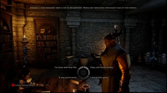 Dragon Age Inquisition: Talking to Josephine about my Tal-Vashoth Past (Second Conversation) + Flir смотреть онлайн