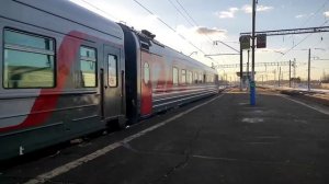 Пассажирские поезда РЖД.