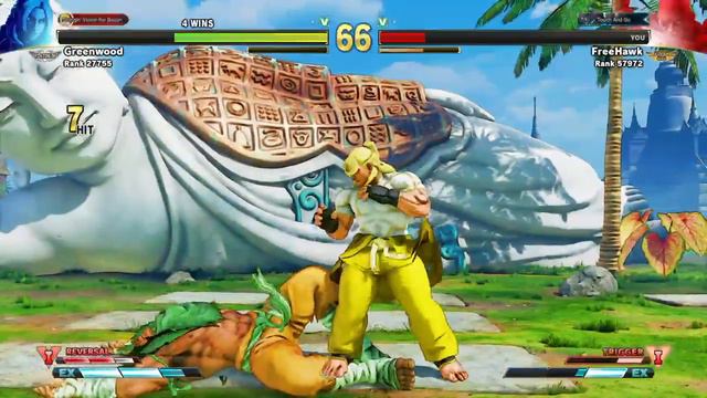 Street fighter V, Sagat learning смотреть онлайн