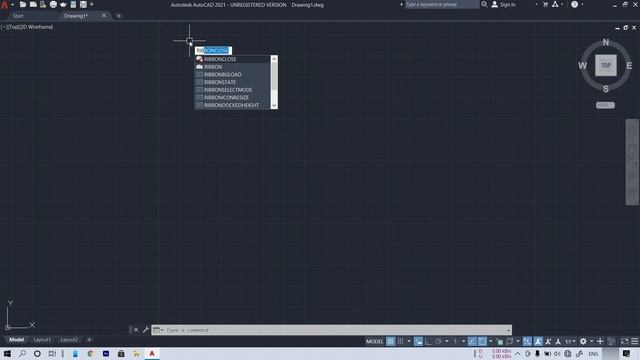 How to Restore/Show✅ if Command line and Ribbon Area is disappear/Hidden❌ in AutoCAD. смотреть онлайн
