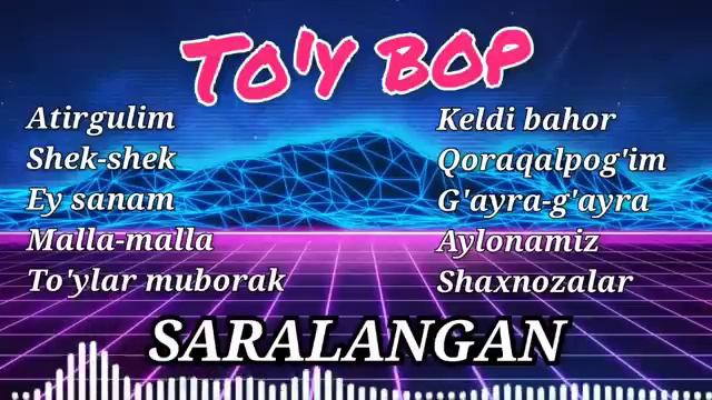 TO'Y BOP SHO'X QO'SHIQLAR UZB QUSHIQLAR ❤️❤️🌹2021 смотреть онлайн