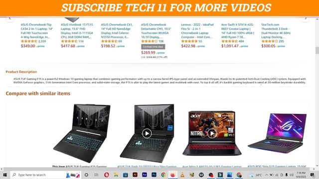 Asus Tuf F 15 Gaming Laptop Review and Price | Tech 11 смотреть онлайн