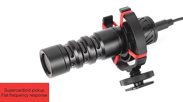 Накамерный микрофон-пушка On-camera shotgun microphone Ссылка в комментариях/Product link in commen смотреть онлайн