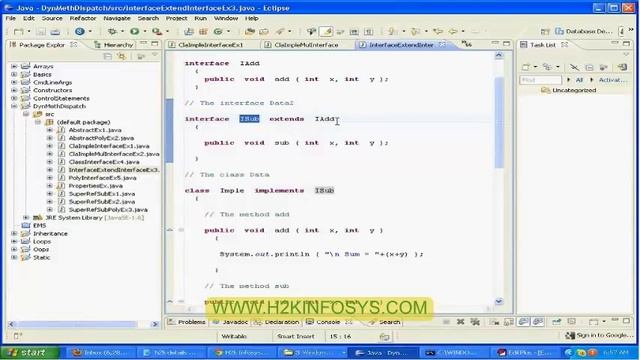 Multiple Interfaces | Class Implemented Interfaces | Java Basics | Java Online Training смотреть онлайн