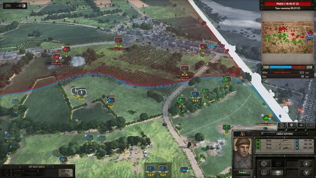 Commando Brigade! - Steel Division: Normandy 44 Gameplay #39 смотреть онлайн