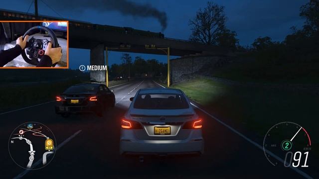 Forza Horizon 4 NISSAN SENTRA NISMO | LOGITECH G29 | GIGABYTE RTX 2060 SUPER [4K] 60FPS смотреть онлайн